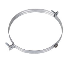 Хомут для воздуховода SHUFT без резинового профиля 200 мм (гайка)