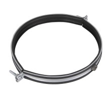 Хомут для воздуховода SHUFT с резиновым профилем 200мм (гайка)