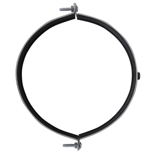 Хомут для воздуховода SHUFT с резиновым профилем 200мм (гайка)