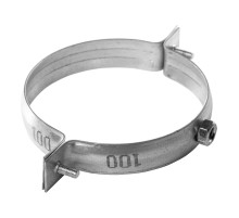 Хомут для воздуховода SHUFT без резинового профиля 100 мм (гайка)