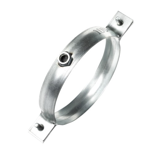 Хомут для воздуховода SHUFT без резинового профиля 100 мм (гайка)