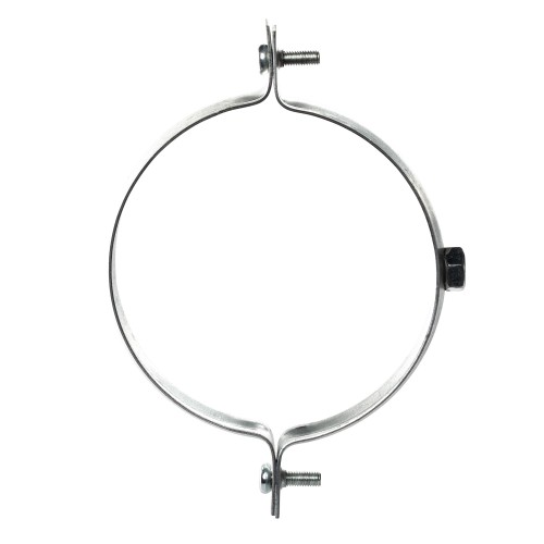 Хомут для воздуховода SHUFT без резинового профиля 100 мм (гайка)