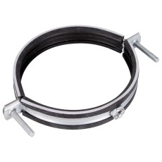 Хомут для воздуховода SHUFT с резиновым профилем 125 мм (гайка)