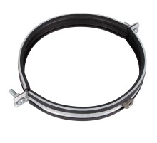 Хомут для воздуховода SHUFT с резиновым профилем 160мм (гайка)