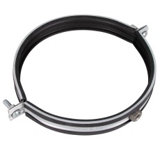 Хомут для воздуховода SHUFT с резиновым профилем 160мм (гайка)