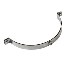 Хомут для воздуховода без резинового профиля 125 мм (гайка)