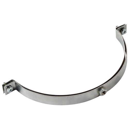 Хомут для воздуховода без резинового профиля 125 мм (гайка)