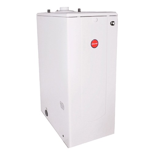 Котел дизельный KITURAMI TURBO-30 напольный, 2 конт., закр.кам.сгор.