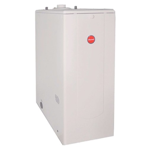 Котел дизельный KITURAMI TURBO-35, 2-конт., закр.кам.сгор, напольный, NEW