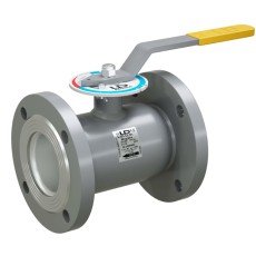 Кран шаровой стальной фланцевый LD Regula Ду40 Ру40 неполнопроходной