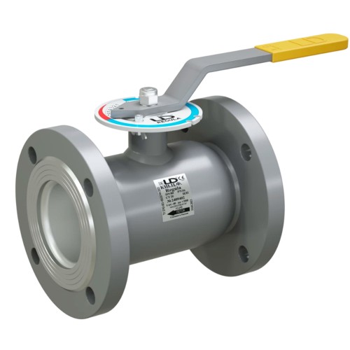 Кран шаровой стальной фланцевый LD Regula Ду40 Ру40 неполнопроходной