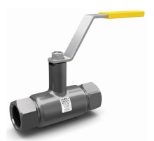 Кран шаровой стальной муфтовый LD Ду40 Ру40 неполнопроходной