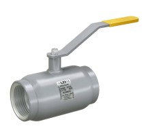 Кран шаровой стальной муфтовый LD Ду32 Ру40 полнопроходной