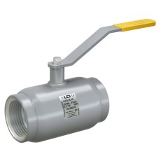 Кран шаровой стальной муфтовый LD Ду32 Ру40 полнопроходной