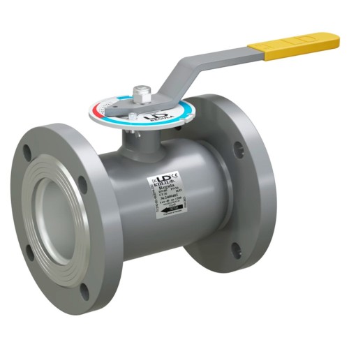 Кран шаровой стальной фланцевый LD Regula Ду20 Ру40 неполнопроходной