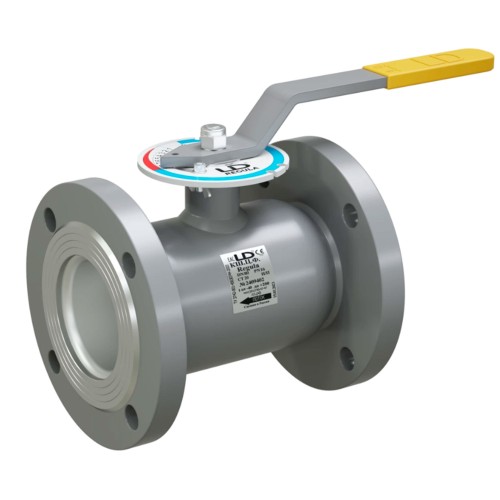 Кран шаровой стальной фланцевый LD Regula Ду80/70 Ру1,6 неполнопроходной