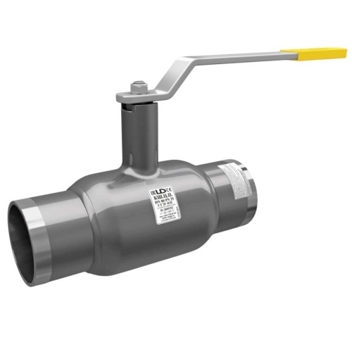 Кран шаровой стальной приварной LD Ду200/150 Ру25 неполнопроходной, H-3400, с вертик. редуктором.