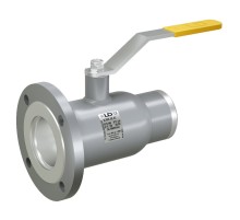 Кран шаровой стальной комбинированный LD Ду65 Ру25 фланец/приварка, неполнопроходной