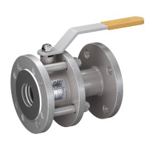 Кран шаровой стальной разборный фланцевый LD Ду100 Ру16 полнопроходной