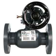 Кран шаровой стальной для воды РИДАН RJIP FF DN65 PN25 WG