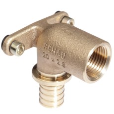 Угольник REHAU настенный ВР 20-1/2" RX+ длинный , бронза