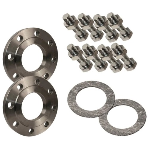 Комплект ответных фланцев LD Ду100 Ру16 из стали 20 с прокладками и крепежем