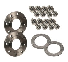 Комплект ответных фланцев LD Ду150 Ру16 из стали 20 с прокладками и крепежем