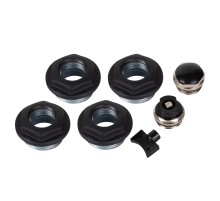 Комплект монтажный Royal Thermo 1”х 1/2" черный