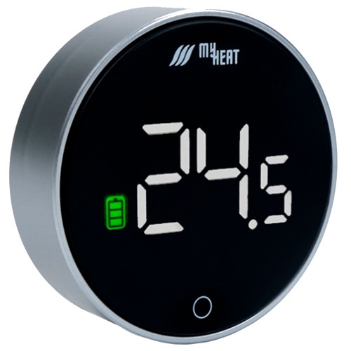 Термостат комнатный MY HEAT серебристый