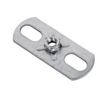 Пластина опорная SHUFT с гайкой М8 30х80х3,0 (упак.100шт)