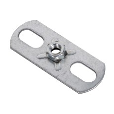 Пластина опорная SHUFT с гайкой М8 30х80х3,0 (упак.100шт)