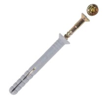 Дюбель-гвоздь SHUFT пластик 6х40 потай. гол. (уп. 300шт)