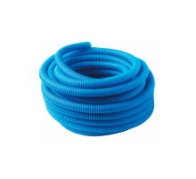 Труба гофрированная MVI Ду40 (внутр.35мм), синяя (бухта 30м)