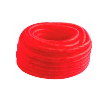Труба гофрированная MVI Ду40 (внутр.35мм), красная (30)