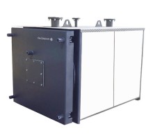 Котел стальной DE DIETRICH CABK 8 напольный, 1 конт., откр.кам.сгор. газ./диз, без обшив. и авт.