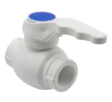 Кран шаровой THERMOLIGHT ручка PP-R 20 белый, UPF 005 20 00 00 W