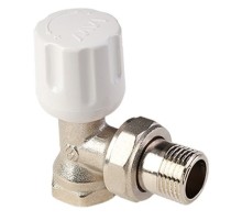 Вентиль радиаторный MVI угловой ручной регулировки 3/4"