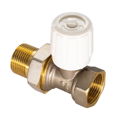 Клапан CTM регулирующий для радиатора ручной прямой 1/2" ТЕРМО (13), арт. CARSVH12