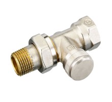 Клапан запорный прямой никелированный РИДАН LV Ду15 Ру10