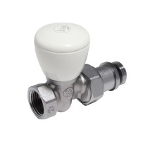 Клапан радиаторный Giacomini ручной R6TG Ду 20 прямой R6X034