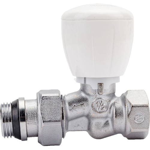 Клапан радиаторный Giacomini ручной R6TG Ду 15 прямой R6X033