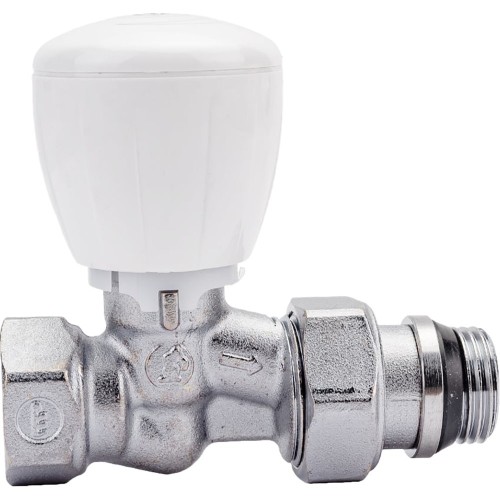 Клапан радиаторный Giacomini ручной R6TG Ду 15 прямой R6X033