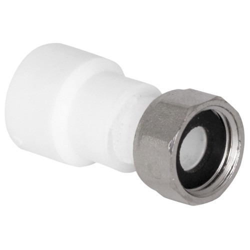 Муфта TEBO бел. PP-R с накидной гайкой 25х3/4" (40/160), арт. 030021706