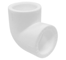 Угольник TEBO бел. PP-R 90 град. 40 (10/110), арт. 030030105