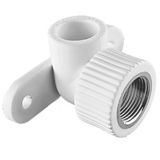 Угольник TEBO бел. PP-R комб. 20х1/2" ВР с креплен. (20/100), арт. 030033802