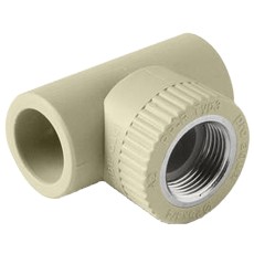 Тройник TEBO сер. PP-R комб. 32х1" ВР (10/50), арт. 031040310