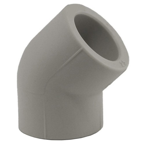 Угольник TEBO сер. PP-R 45 град. 110 (1/6), арт. 031030210