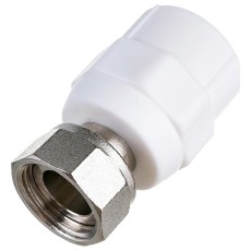 Соединитель РОСТерм PPR С НАКИДНОЙ ГАЙКОЙ 20х3/4