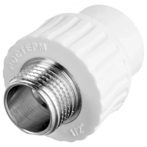Муфта РОСТерм PPR комбинированная D20х1/2 НР