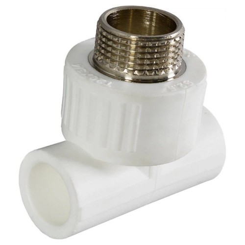 Тройник РОСТерм PPR комбинированный D20х3/4 х20 НР